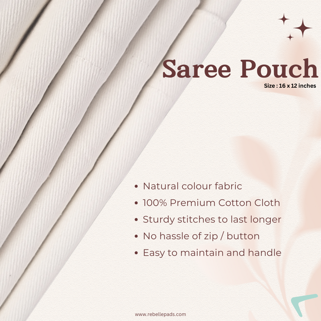 Cotton Cloth Saree Pouch