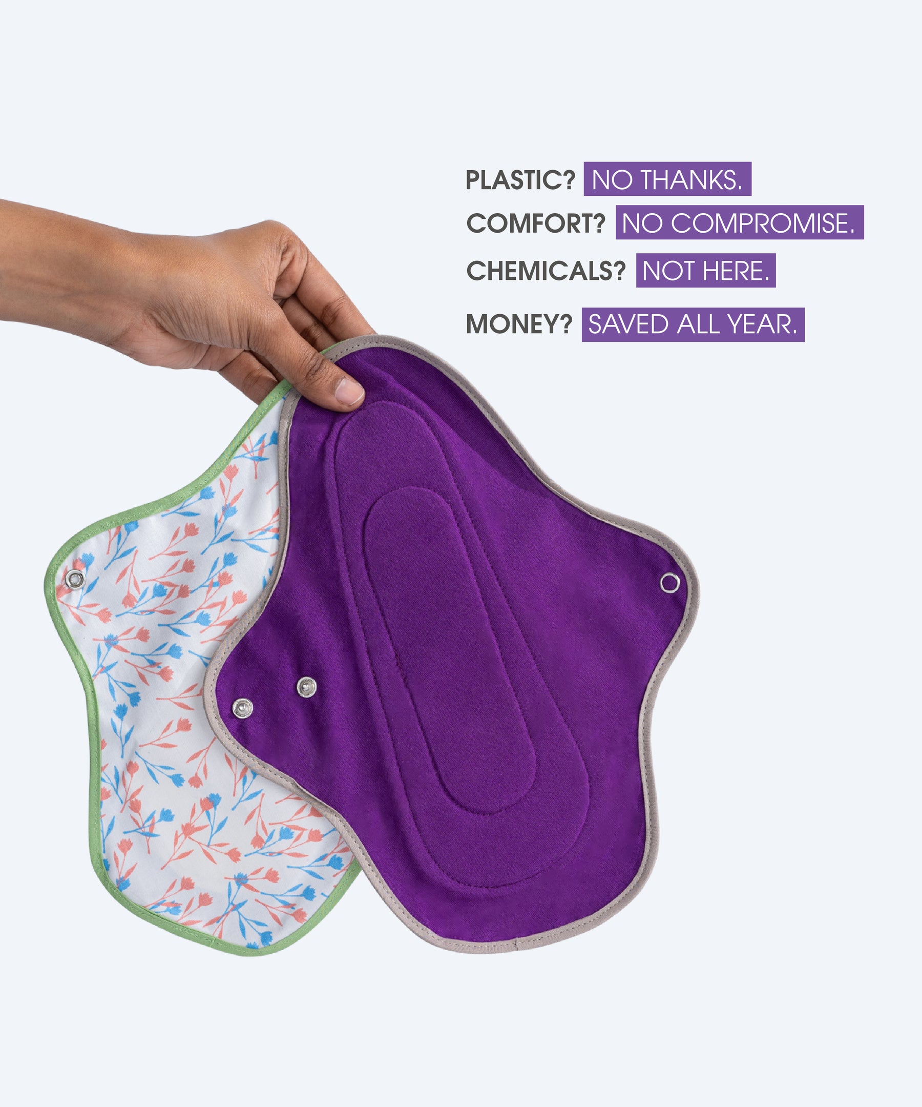 Reusable Cloth Pads Comfortable & EcoFriendly Period Care