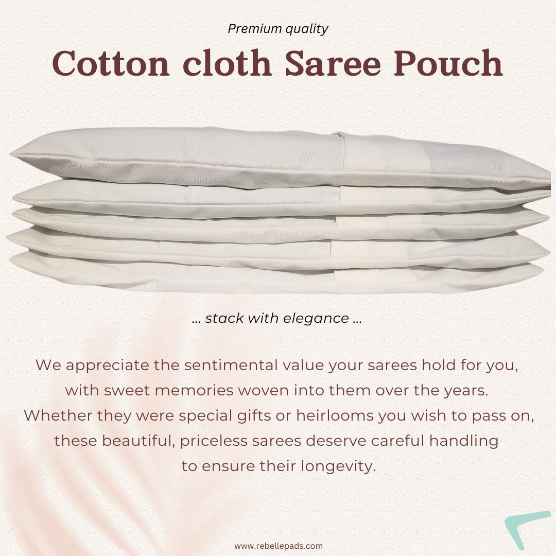 Cotton Cloth Saree Pouch